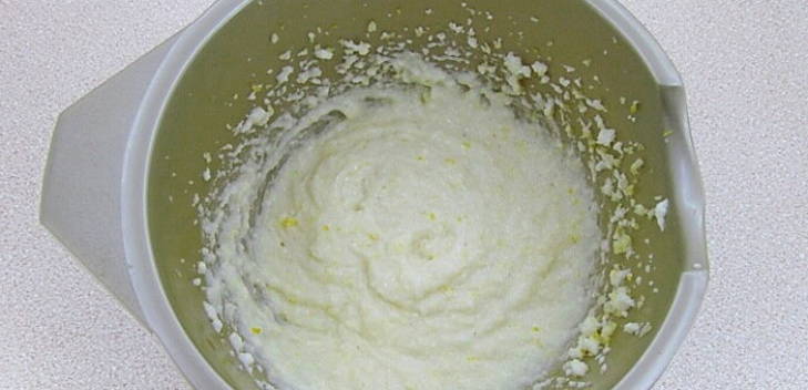 Торт с кремом из манки