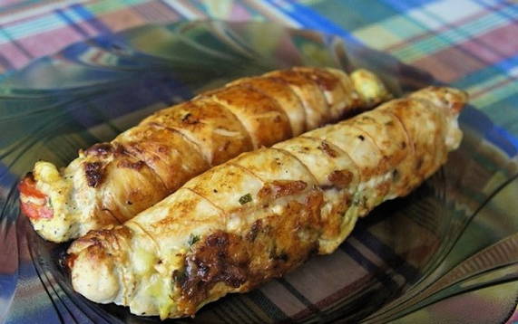 Куриный рулет с сыром