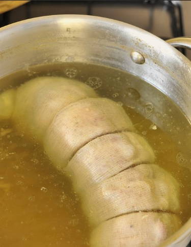 Куриный рулет из целой курицы