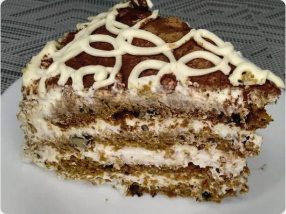 Морковный торт с соленой карамелью