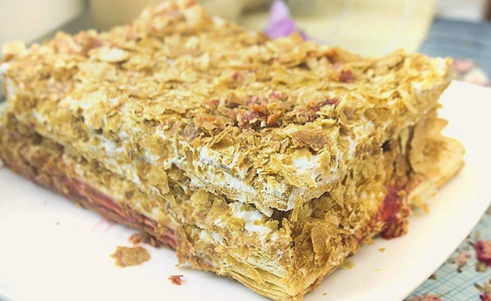 Торт с вишней и маскарпоне