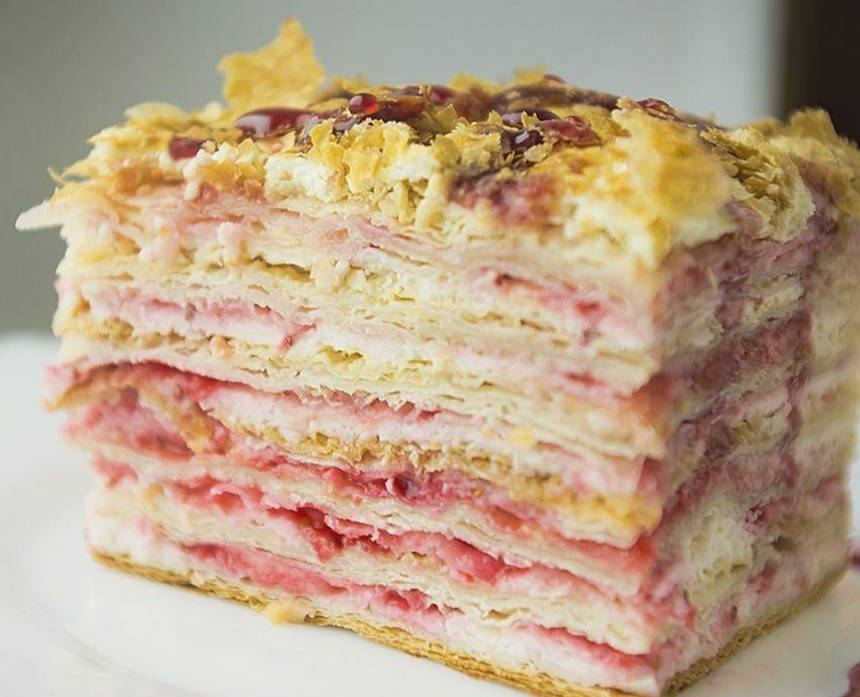 Торт с вишней и маскарпоне