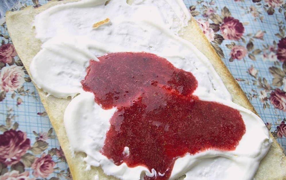 Торт с вишней и маскарпоне