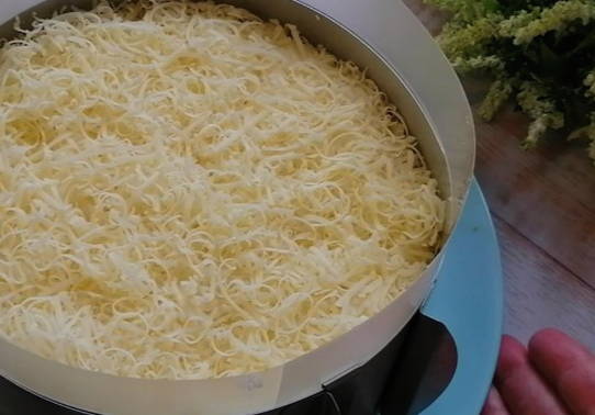 Салат «Облако» с курицей