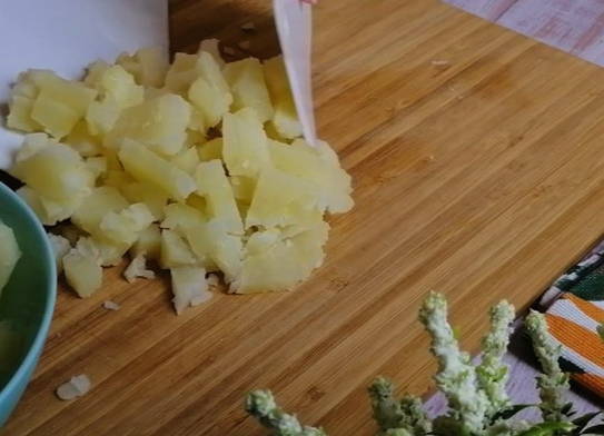 Салат «Облако» с курицей
