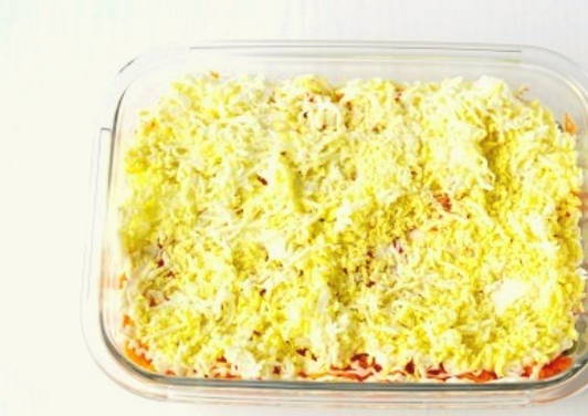 Салат «Прага» с курицей