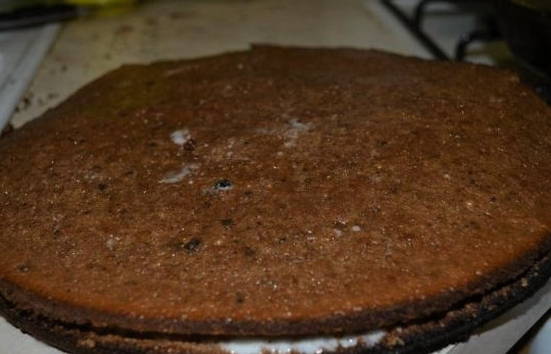 Шоколадный торт с апельсином