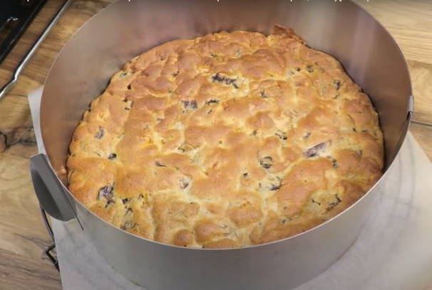 Торт с курагой и черносливом
