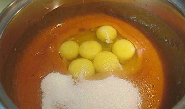 Торт с абрикосовой прослойкой