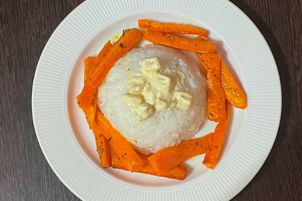 Морковные палочки в духовке
