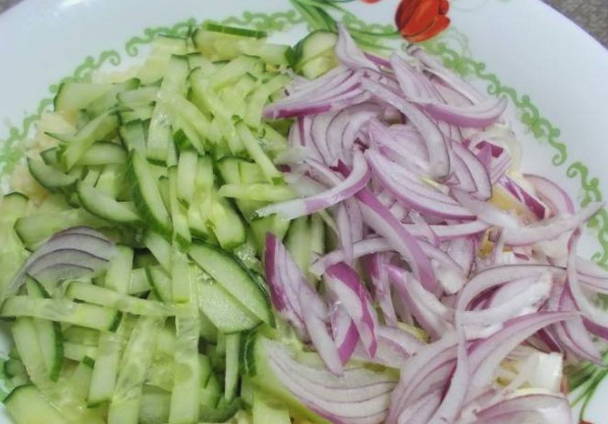 Салат с кускусом и тунцом Салат с кускусом и тунцом