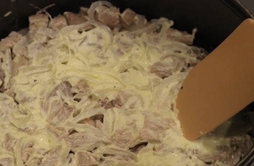 Салат с индейкой и ананасами Салат с индейкой и ананасами