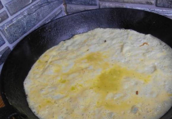 Салат с дайконом и курицей