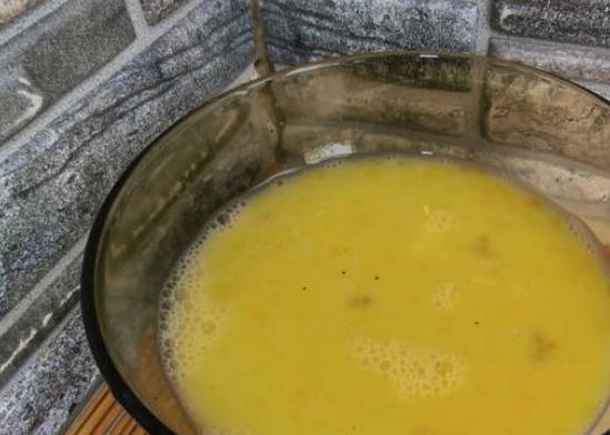 Салат с дайконом и курицей