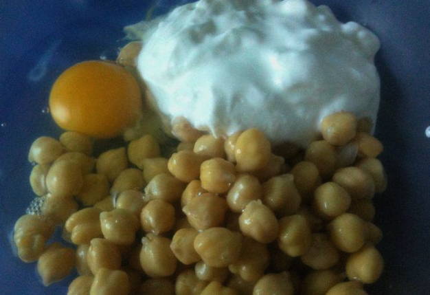 Лепешки из нута