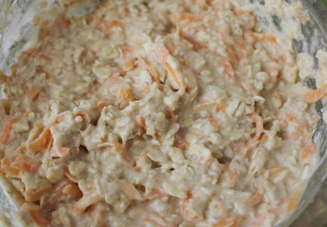 Морковная запеканка из сырой моркови в духовке