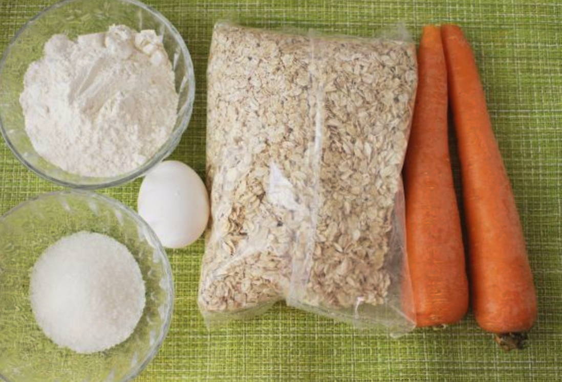 Морковная запеканка из сырой моркови в духовке