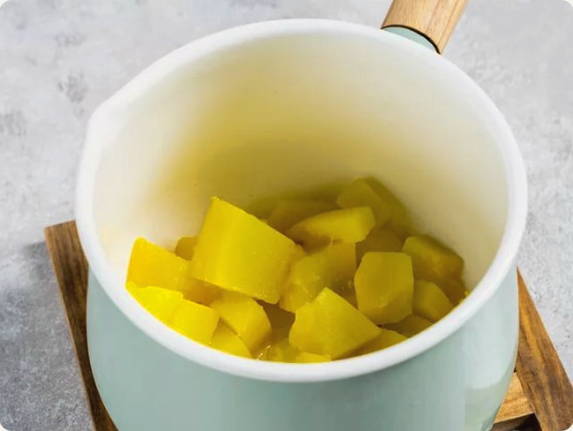 Запеканка из тыквы с манкой и кефиром