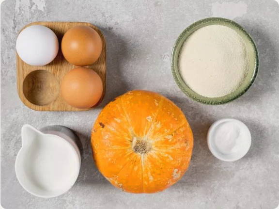 Запеканка из тыквы с манкой и кефиром