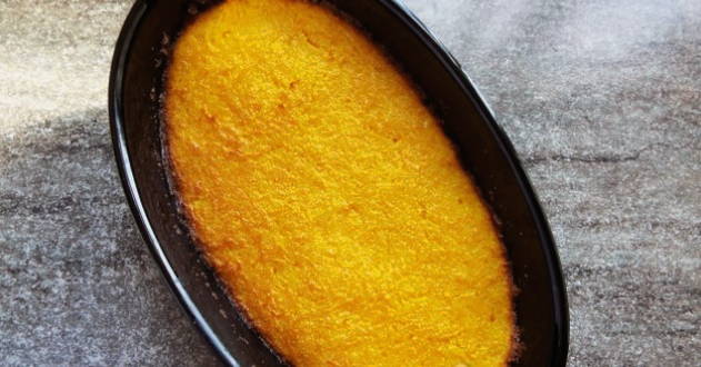 Морковная запеканка с манкой в духовке