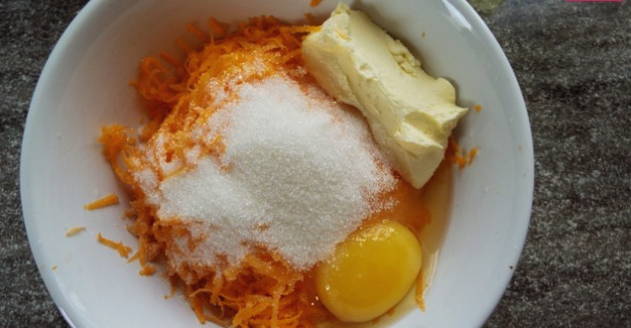 Морковная запеканка с манкой в духовке