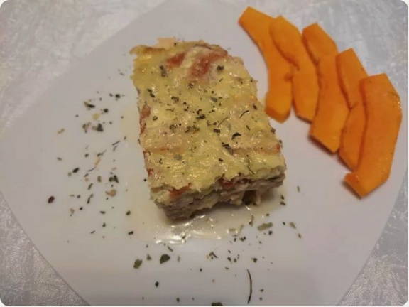 Запеканка из тыквы с фаршем в духовке