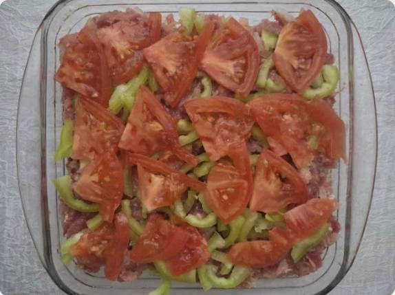 Запеканка из тыквы с фаршем в духовке