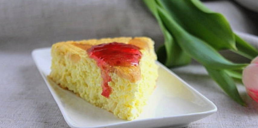 Рисовая запеканка с творогом