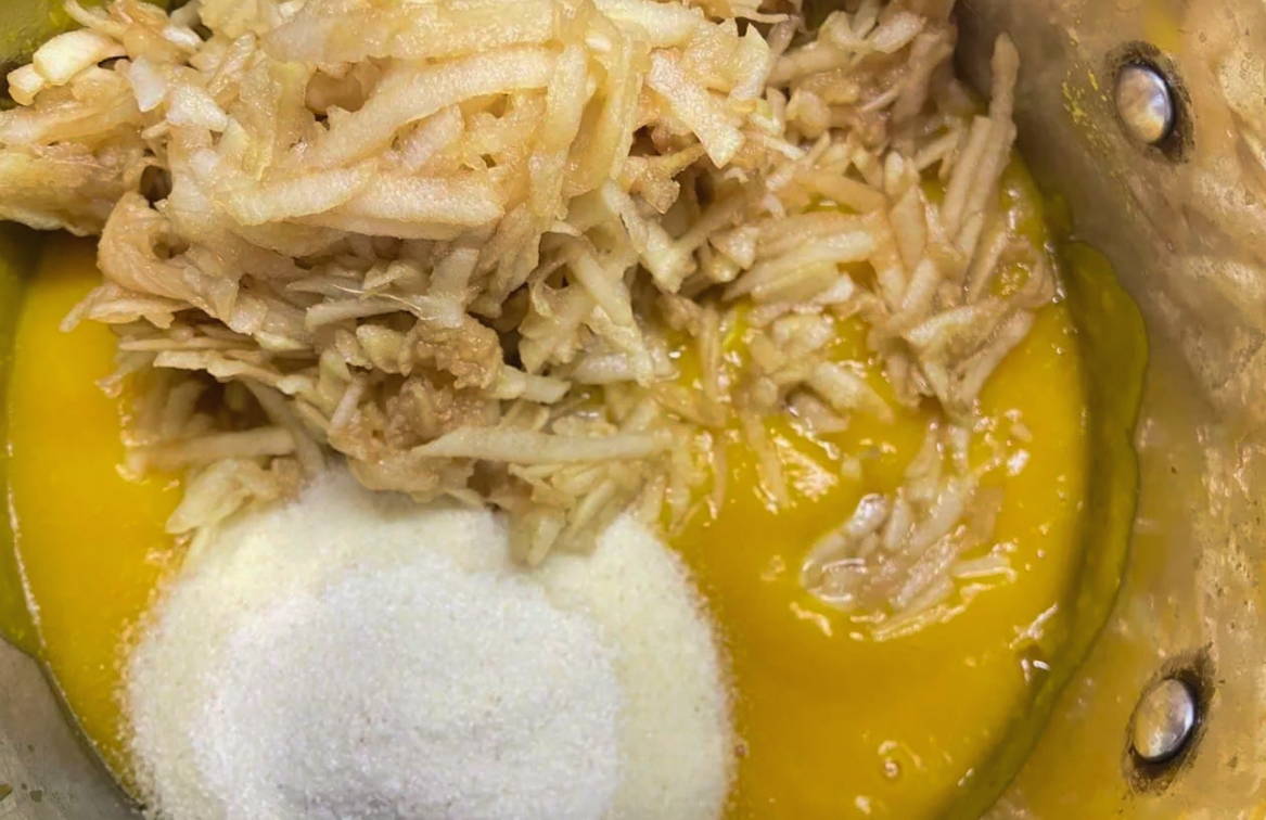 Запеканка из тыквы с яблоками