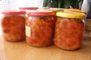 Салат из цветной капусты на зиму Салат из цветной капусты на зиму